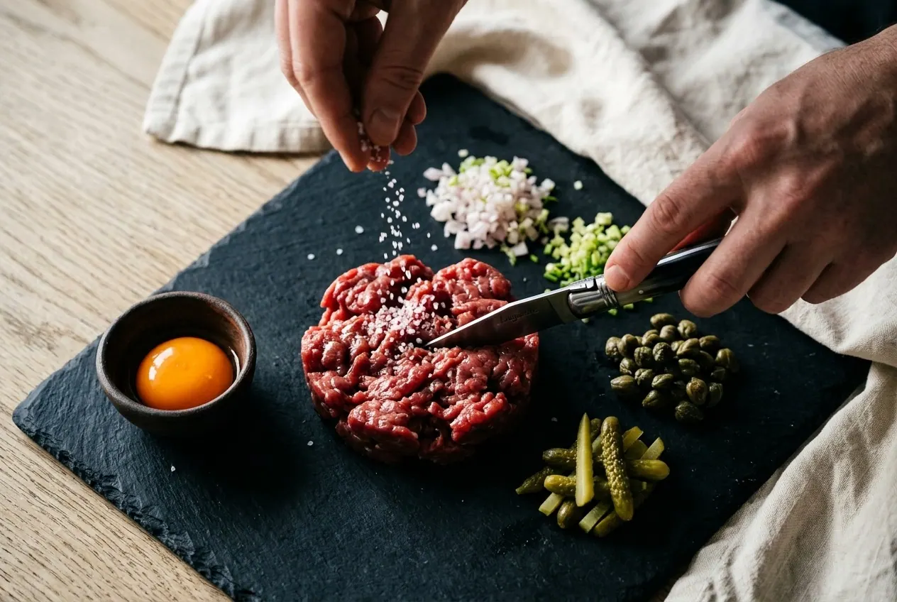 Buffet salé-sucré — vue immersive