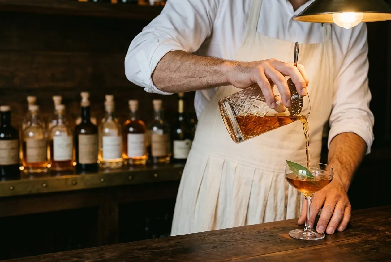 Cocktail dînatoire — vue immersive